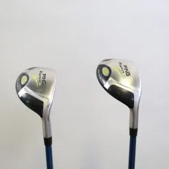 Ping Rapture 18*, 21* Hybrid Set RH Aldila VS Proto Graphite Shafts Stiff Flex