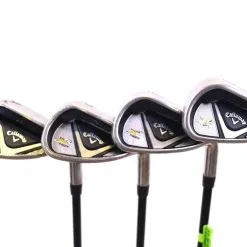 Callaway X2 Hot Iron Set 8-pw-gw RH Graphite DSP Stiff Flex Shaft
