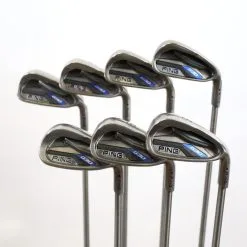 Ping G30 Maroon Dot 4-PW Iron Set RH +1.5 In AeroTech SteelFiber Stiff Flex