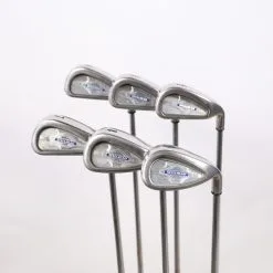 Callaway Steelhead X-14 4-8, PW Iron Set RH -0.25 In Rifle Steel Shaft Stiff