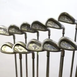 Callaway Steelhead X-14 2-9, P, S, L Iron Set RH +0.25 In Steel Shaft Stiff Flex