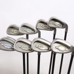 Callaway Big Bertha X-12 5, 6, 8, 9, PW-LW Iron Set RH -0.5 Graphite Regular