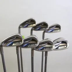 LEFTY Ping G30 5-PW, GW Iron Set -0.5 In Graphite Shaft Regular Flex