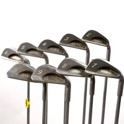 Ping Karsten I 2-9, SW Black Dot Iron Set RH Ping Karsten Shafts Stiff Flex