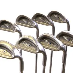 Ping Blue Dot Eye 2 3-6, 8-PW, LW Iron Set Right Handed Steel Stiff Flex